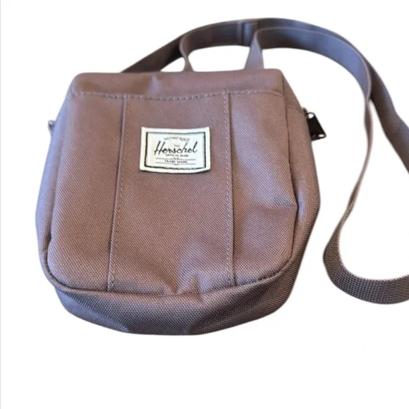 Herschel Supply Company Gray Cruz Mini Messenger Crossbody Bag NWOT - Picture 10 of 12